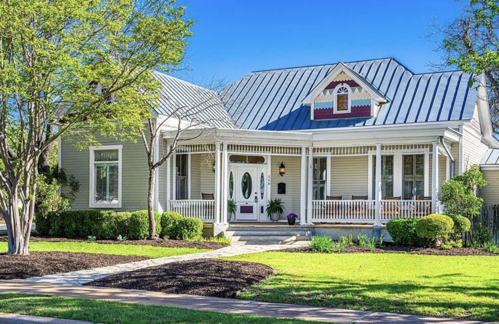 Luxury five bedroom Fredericksburg short term rental with pool and outdoor living designed for premium guest stays