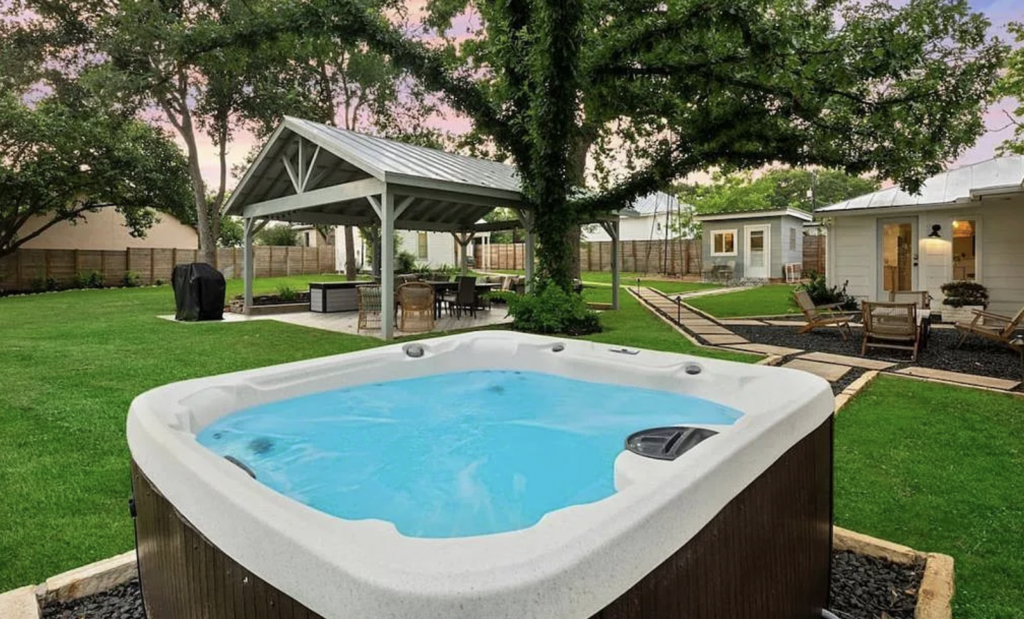 STR investment property in Fredericksburg Texas featuring high demand amenities that drive higher nightly rates and occupancy